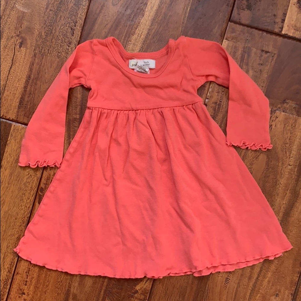 Peek Little Peanut 100% Cotton Dress 3-6 Mo.